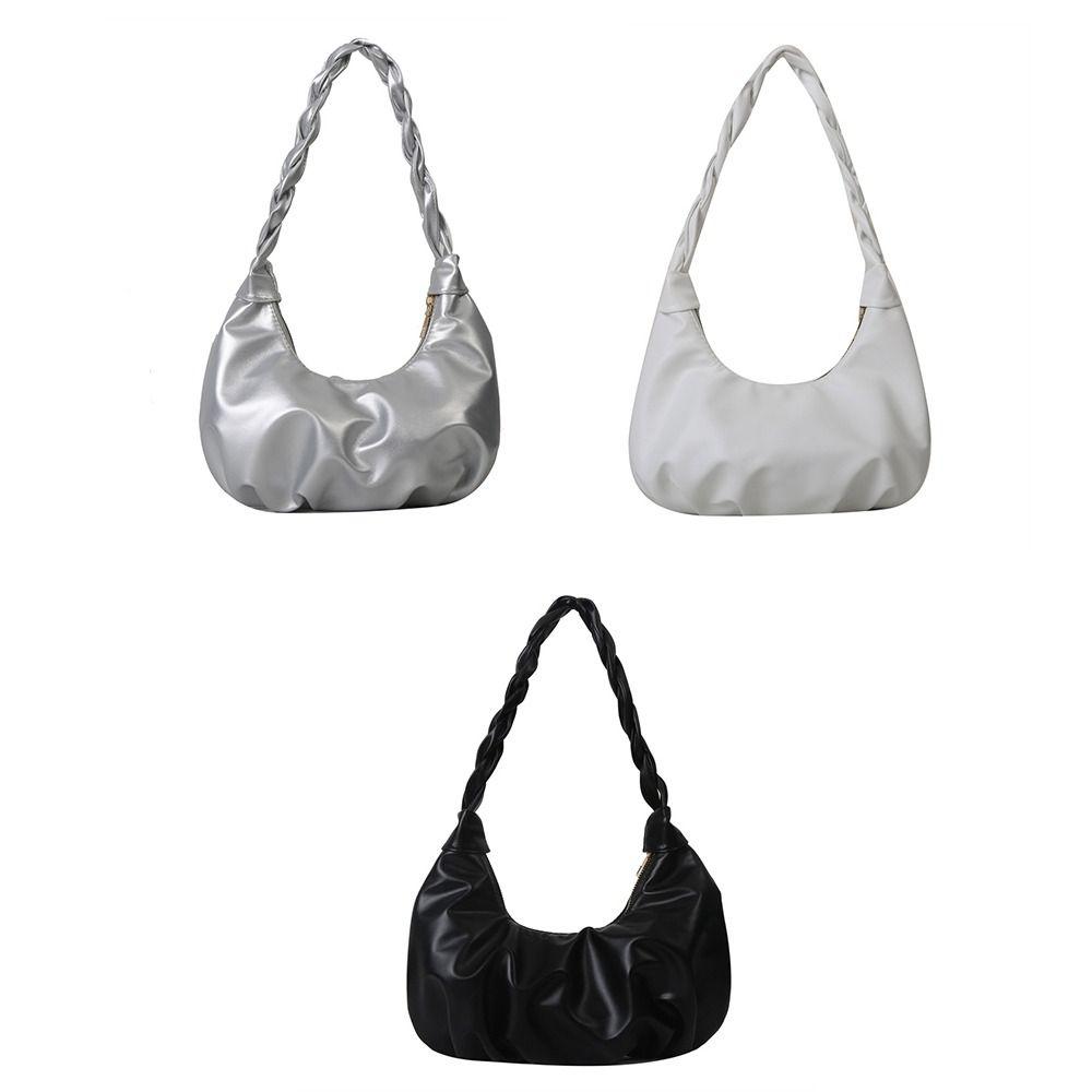 Korean Style Cloud Shoulder Bag Sweet Handbag Casual Underarm Bag  Girls