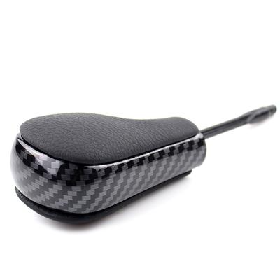 Carbon Fiber Look Car Automatic Transmission Shift Gear Knob For BMW E46 E60 E39