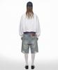 PRINOAR Refined Hughes Heavyweight Crop Long Sleeve T-Shirt - White