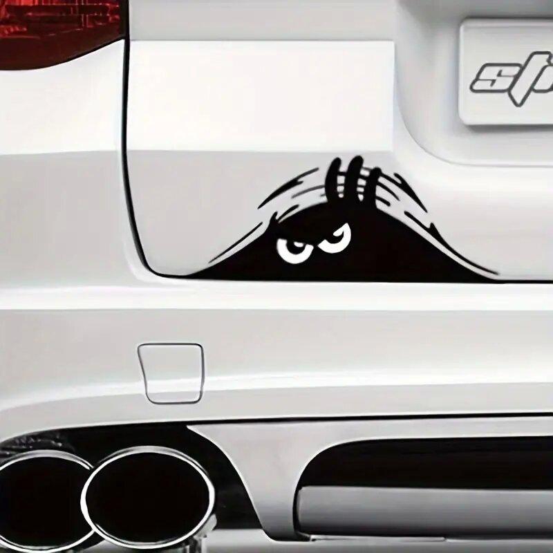 Dune Monster Scratches Blocking Car Body Fun Decorative Stickers, Electric Car Motorcycle Waterproof Creative Decorative Sticker