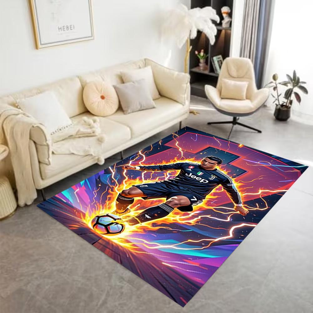 1 Stück Fußballteppich Heimteppich Schlafzimmer Geschenk Büro