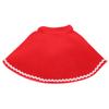 Pet Dog Cat Red Mantle Soft Costume Christmas Clothes for Rabbit Guinea Pig
