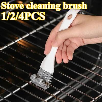 1/2/4Pcs Versatile Kitchen Cleaning Brush Perfect for BBQ Oven More Tough On Grease Safe On Surfaces Ideal for Home School Use