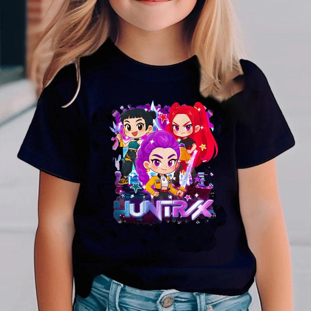 SAJA BOYS Anime Kids T-Shirt Retro Y2K Aesthetic Print Short Sleeve Tee Casual Summer Top for Boys Girls