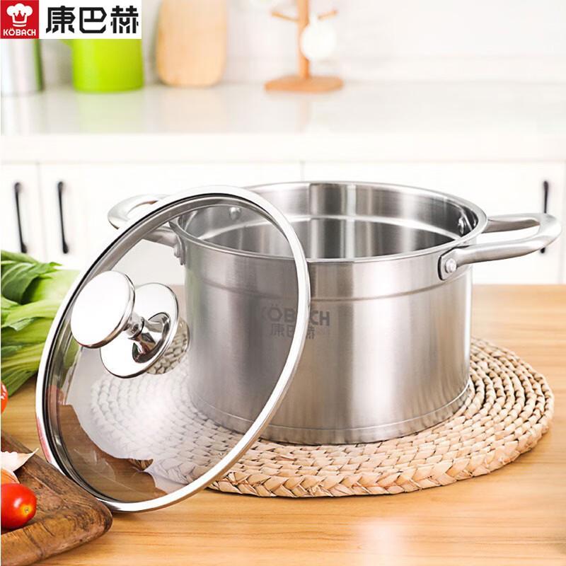 Kangbach 22cm 304 Stainless Steel Soup Pot