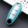 Carbon Fiber Key Case for 22 Nissan Models: Qashqai, X-Trail, Kicks, Murano, Tiida, Sylphy, Patrol, Teana.