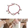 Unique Handcrafted Lotus Bell Bracelet Stylish Bohemian Jewelry For Women