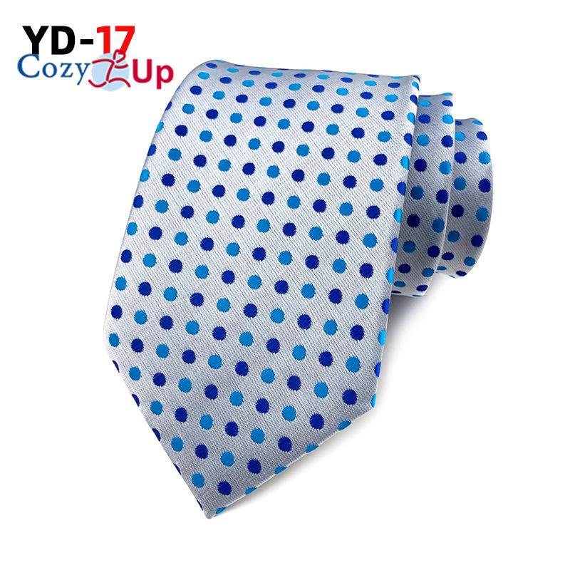 3.15" Fashion Wave Dot PaisleyTies Cravată pentru bărbați Circle Dot pentru nuntă
