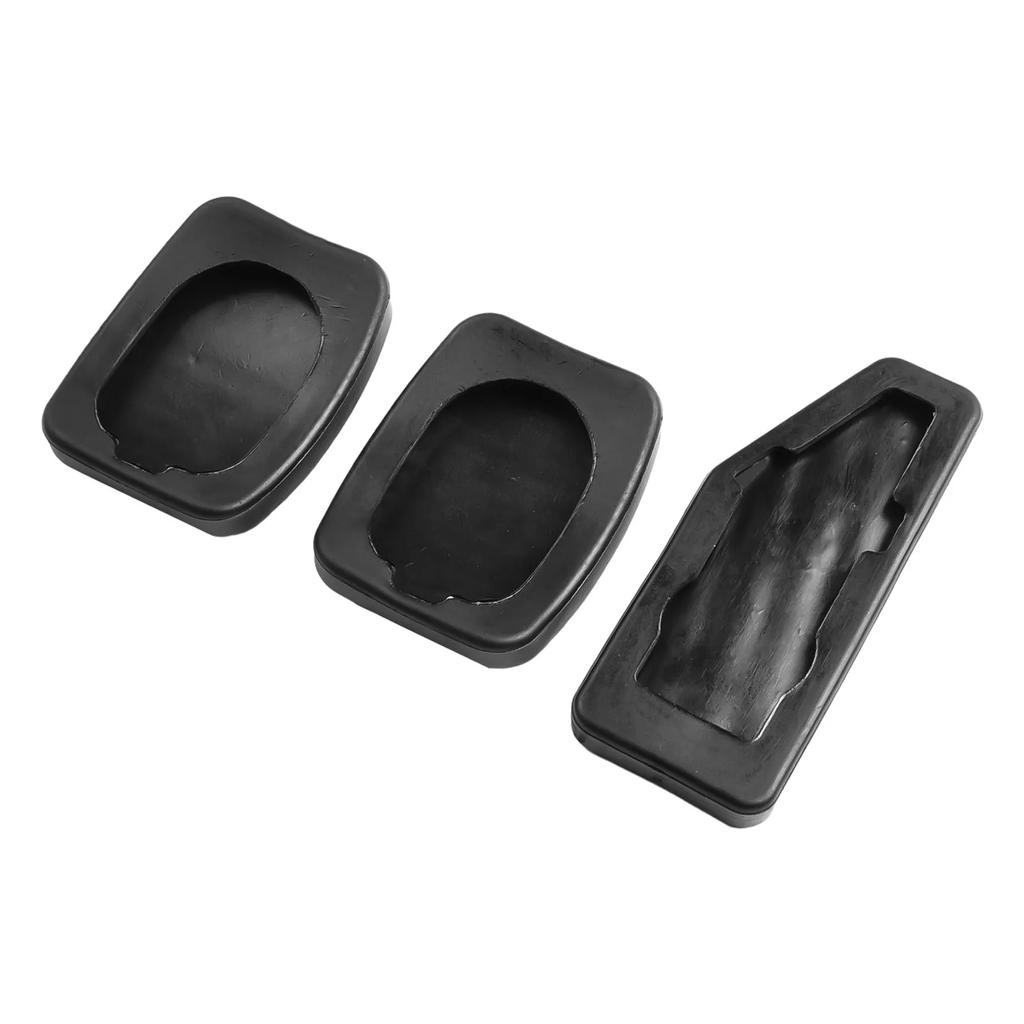 3Pcs Car Brake Clutch Accelerator Pedal Rubber Pad Cover Kit For SUZUKI Swift Samurai Sidekick Vitara TrackerDaewoo Matiz Tico