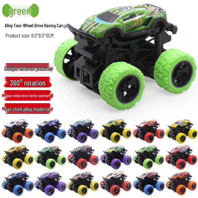 Kids' Inertial Excavator Toy Car: Off-Road Vehicle for Boys, Perfect for Small Gifts and Night Markets