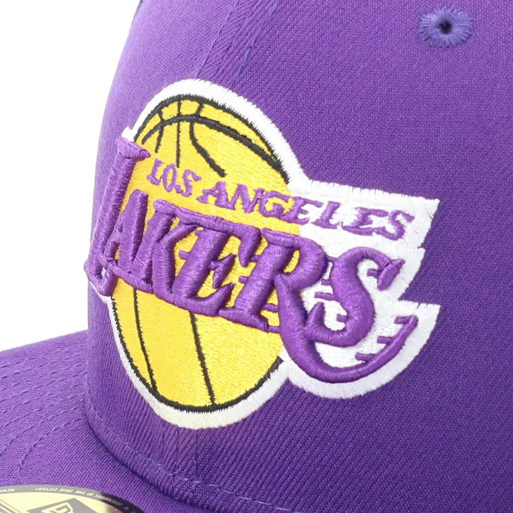 59FIFTY NBA Los Angeles Lakers Size 7 5950 LOSLAK NBA TPUR TEAM 25J [New Era] Cap, 3/4,