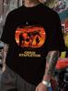 Chris Stapleton Graphic T-shirt - Western Cowboy Design with Horse & Silhouette