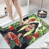 Custom Name Undersea Mermaid Adventure Carpet Rug Customizable Soft Washable Anti-Slip Home Living Room Sofa Mats Personalized Rug. 0909359