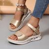 Summer Fashion Women Sandals Flat Platform Leather Comfort Casual Shoes New Trend Lightweight Sandals Woman Sandalias De Mujer