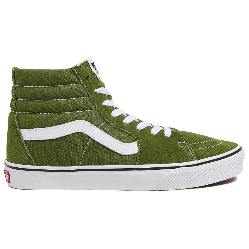 Vans Sk8 Hi Versatile Comfortable Low Top High Top Skate Shoes Unisex Sneaker Green VN000CMXCIB