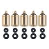 5 Pcs Portable Outdoor Campings Gas Refill Adapter Stove Connector  Fuels Canister Refill Adapter Easy To Use