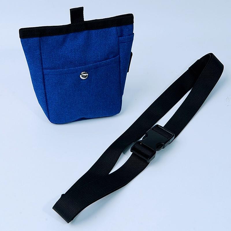 Dog Poop Bag Holder Hands Free Snack Bags Dog Poop Bag Dispenser Waterproof Snack Bags for Puppy Training with Belt Pet Supplies