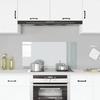 Kitchen Backsplash 100x50 Cm Tempered Glass