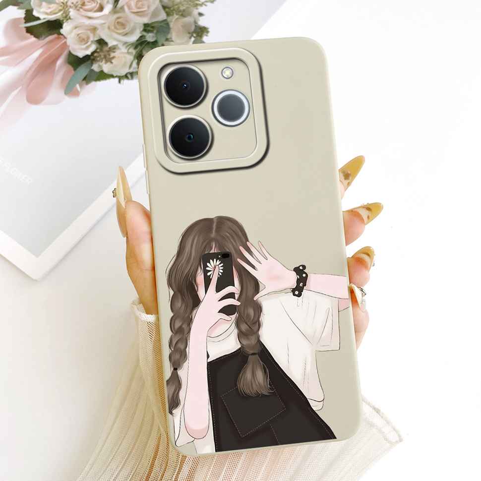 For Realme Note 70T Case RMX5313 Cat Painted Cover Soft Silicone Phone Case For Realme Note 70 T 70T Note70 Back Cover Shell