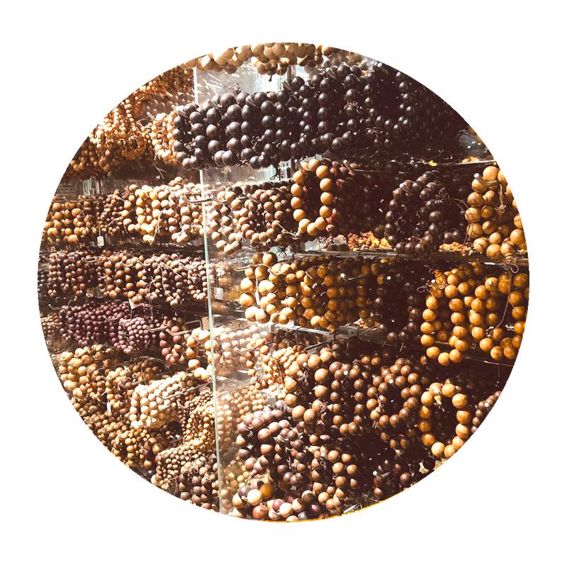 2cm Red Sandalwood Buddha Beads Bracelet - Gift Wooden Rosary