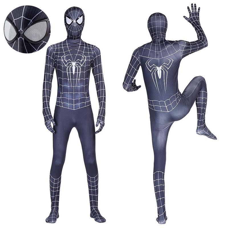 The Amazing Spiderman Cosplay Costume For Halloween Comic Con More High Quality Polyester Material