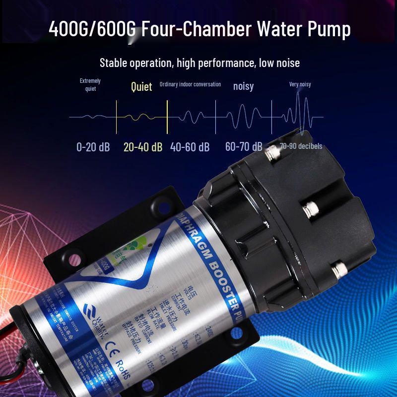 Bo Fan Electric Booster 75G Self-Priming Pump for 50G Water Purifier & 400G Direct Drinking Machine with 300G Household Motor