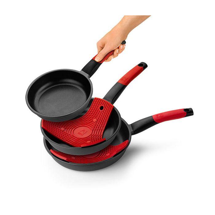 Poêle - BRA - 20 Cm - Fonte d'Aluminium - Antiadhésif Renforcé - Ergonomique