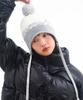 AMES-WORLDWIDE Earflap Beanie Ivory