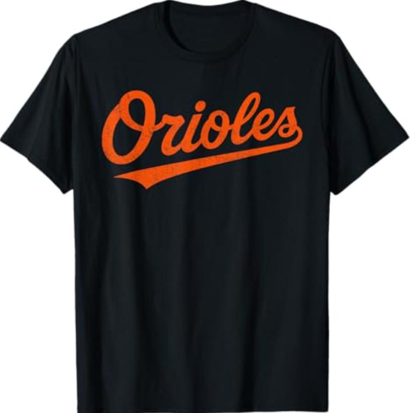 Retro Oriole Tee Cute Oriole T-Shirt XL