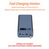 12 Cell 18650 Detachable Solder-Free DIY Power Bank Kit Mobile Power Supply Shell PD Fast Charging With Light Without Battery