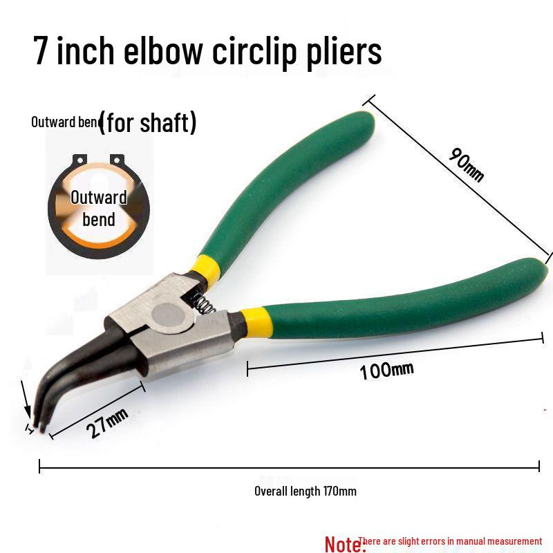 Industriequalität Innen-/Außen-Sprengringzangen-Set