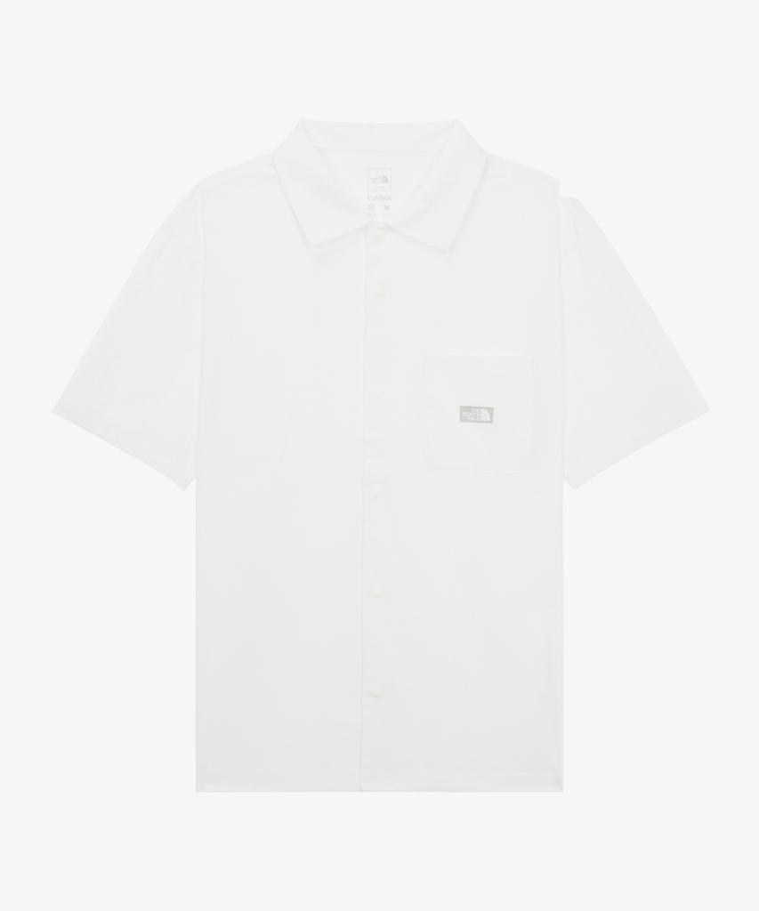 Noseupeiseu Nh8Sr01C Men'S Frost Short Sleeve Shirt White