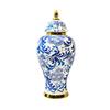 Ceramic Vase Porcelain Ginger Jar for Storage Tank Flower Arrangement Office M
