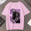 Japanese Manga Gojo Satoru T Shirt Women Tops Jujutsu Kaisen Anime T-shirt Unisex Harajuku Kawaii Short Sleeve Tee Summer Top