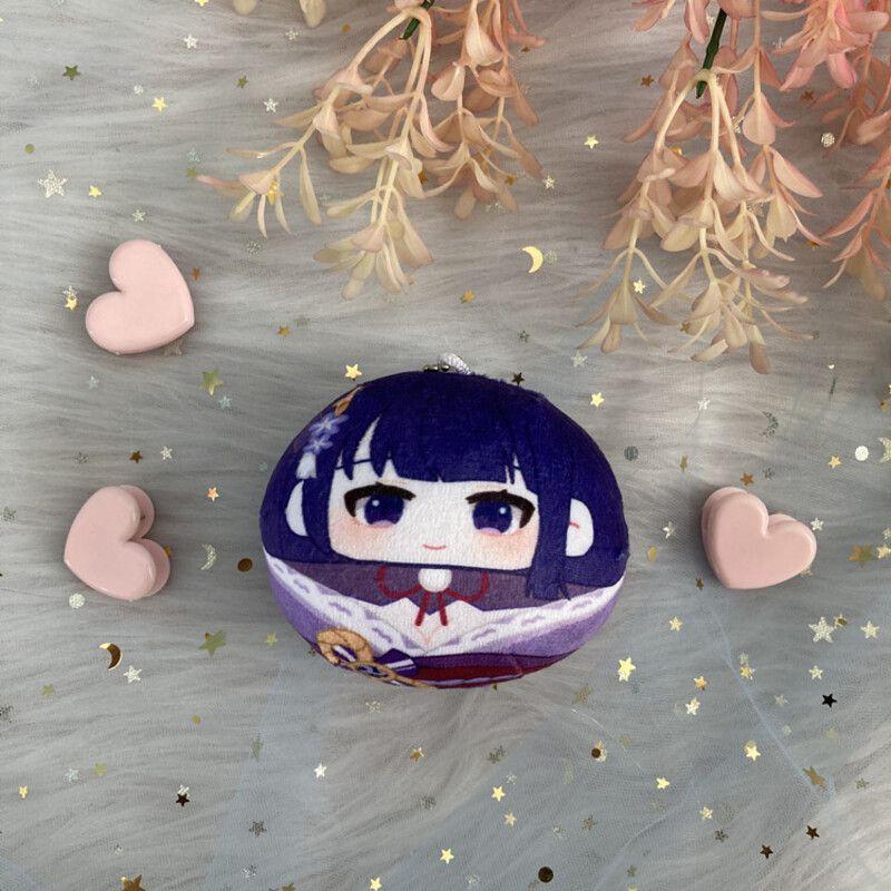 Genshin Impact Plush Dumpling Albedo Xiao Zhongli Thoma Key Chain Soft And Safe Gift