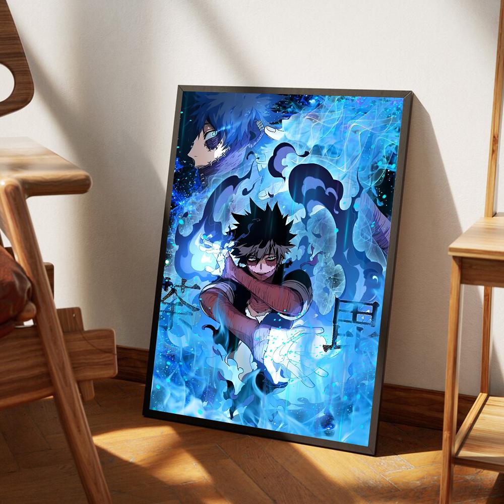 Boku No Hero Academia Aizawa Shouta Dabi Self-adhesive Art Poster Whitepaper Prints Posters Artwork Aesthetic Art Wall Painting