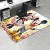 1pc Office Carpet, Under Chair Rug, Gift for Home Decor, Mickey Mouse and Minnie Mouse Floral Design