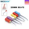Niceden 6Pcs/Box Dental Endodontic NiTi Hand Use Heat Activated Rotary File SX-F3 25mm Root Canal Super Files Dentist Accessory