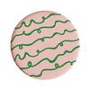 Changbaosen Round Diatomaceous Earth Absorbent Coaster Set