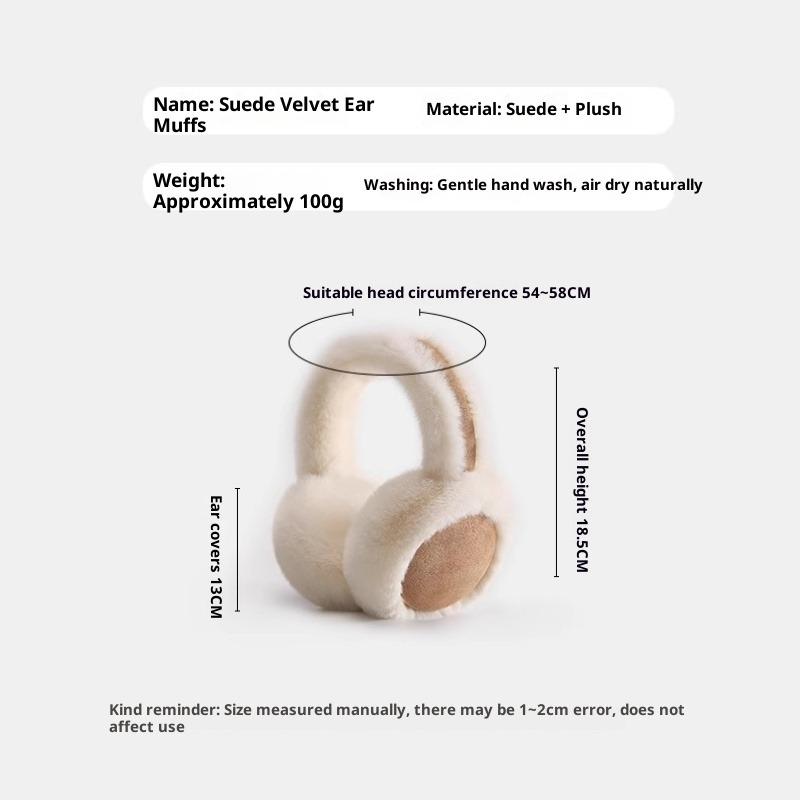 Niedliche Winter Plüsch Ohrenschützer für Damen, Warmer Ohrenschutz zum Radfahren, Anti-Frost und Kälteabweisende Plüsch Ohrenwärmer, Essentiell für das Pendeln im Freien