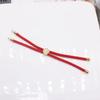 10PCS fashion luxury Wind Life Tree handmade DIY woven rope bracelet 3mm open loop buckle adjustable bracelet