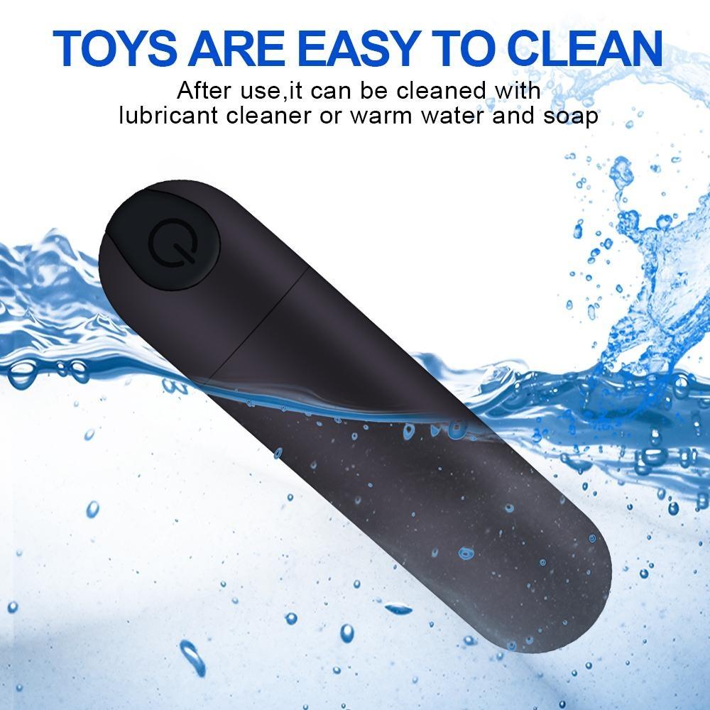 Bullet Vibrator Rechargeable G-spot Clitoral Stimulator Masturbation Mini Portable Adult Toy
