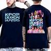 SAjA BoysK Pop Demon Hunters Officially Authorizes Netflix Animated Movie 2026 Summer Men Women Luxury Cotton Oversized Tshirt