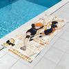 H-haikyu-u Cartoon Anime Cute Towel Beach Quick Dry Soft Pool Towels Gift for Travel Gym Shower Camping Sports