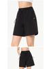 Women's High-Waisted Quick-Dry Capri Fitness Shorts