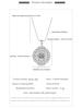 High-End Moissanite D Color Sterling Silver Pendant Necklace for Women - One Carat Round Gem