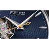 Seiko Presage Automatic Blue Dial Blue Leather Women's Watch SSA785J1, 41mm