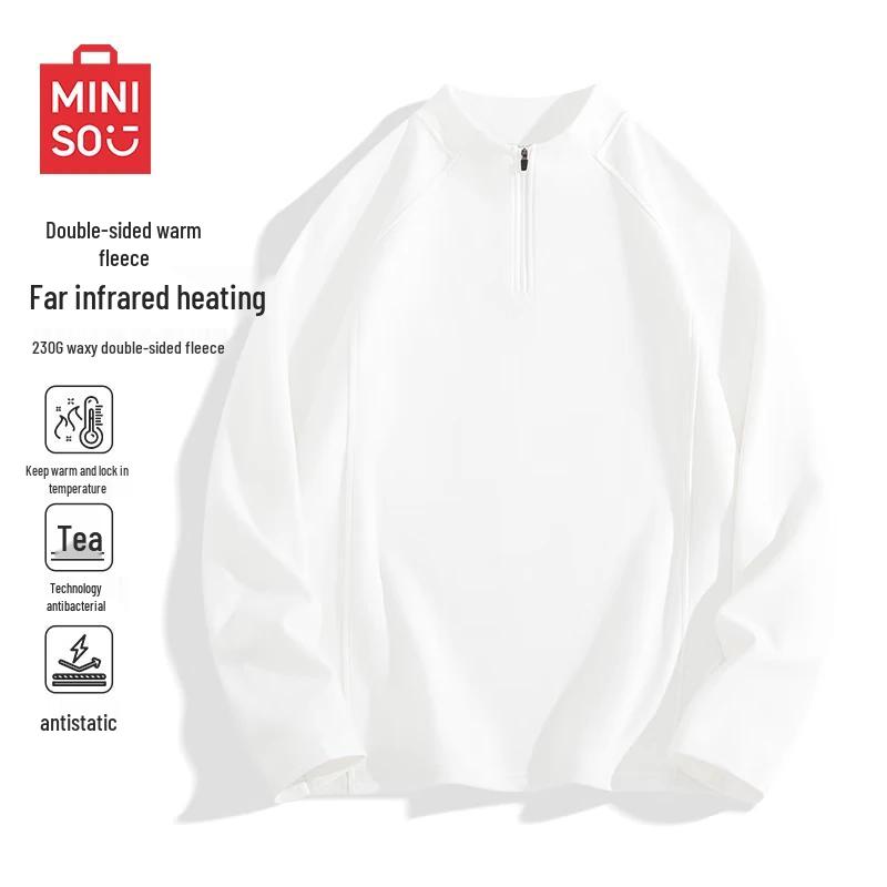 MINISO Men's Thermal Long Sleeve Base Layer T-Shirt