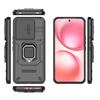 For vivo V60 5G Case PC+TPU Kickstand Phone Protector with Lens Cover