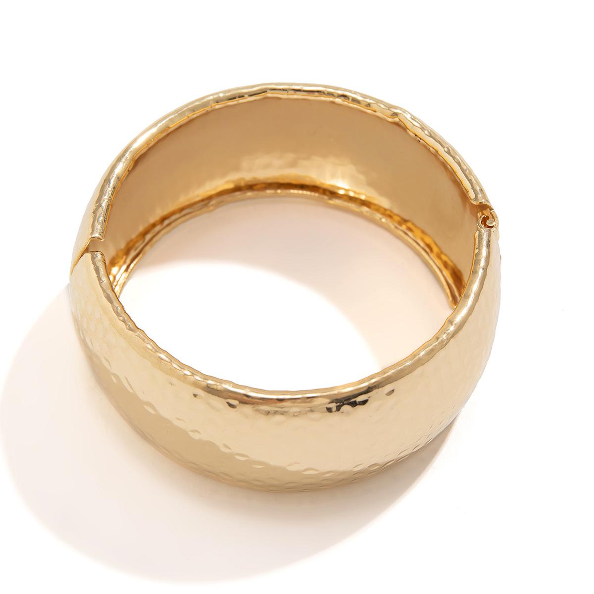 

DIEZI Exaggerated Punk Irregular Wide Cuff Bangle Vintage Gold Silver Color Bracelets Bangles For Women Men Accessories Jewelry